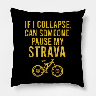 If I collapse, can someone pause my strava Pillow