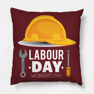 LABOUR DAY - WORKERS DAY Pillow