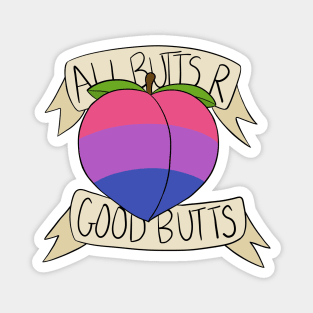 Bi Peach Magnet