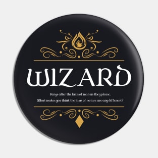 RPG Wizard Wizard Dungeons Crawler and Dragons Slayer Pin