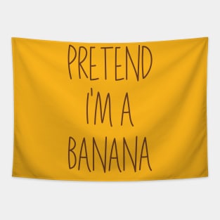 Easy Lazy Halloween Costume Pretend I'm a Banana Tapestry