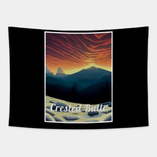 Crested Butte Colorado United States ski Tapestry