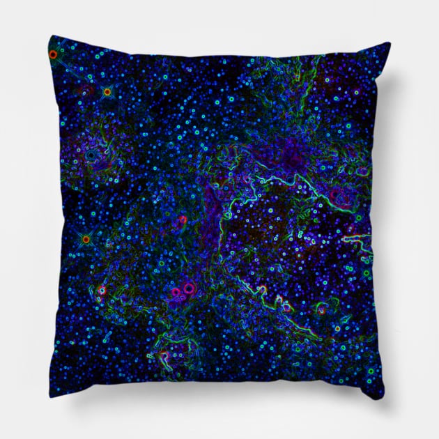 Black Panther Art - Glowing Edges 372 Pillow by The Black Panther