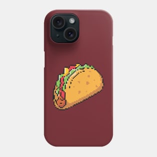 Taco Pixel Art Phone Case