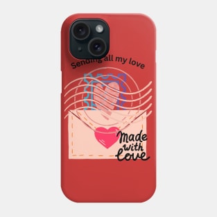 sending love Phone Case