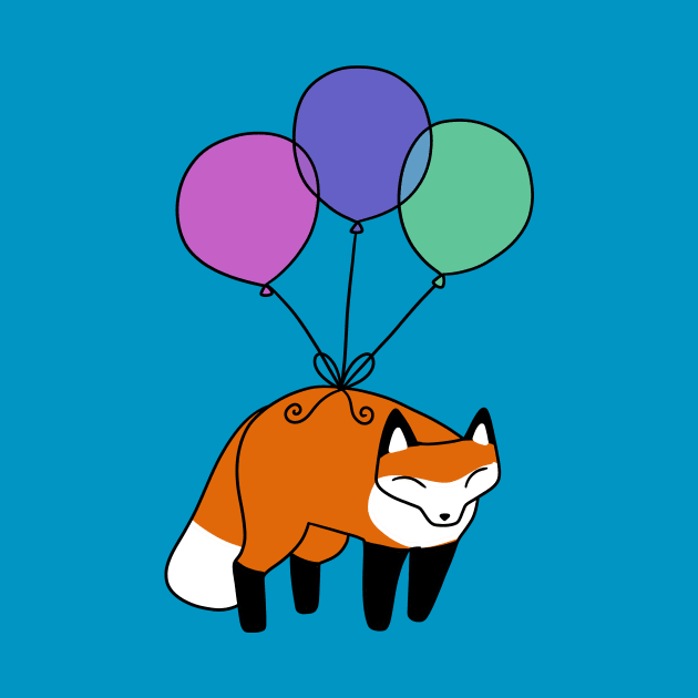 Balloon Fox by saradaboru