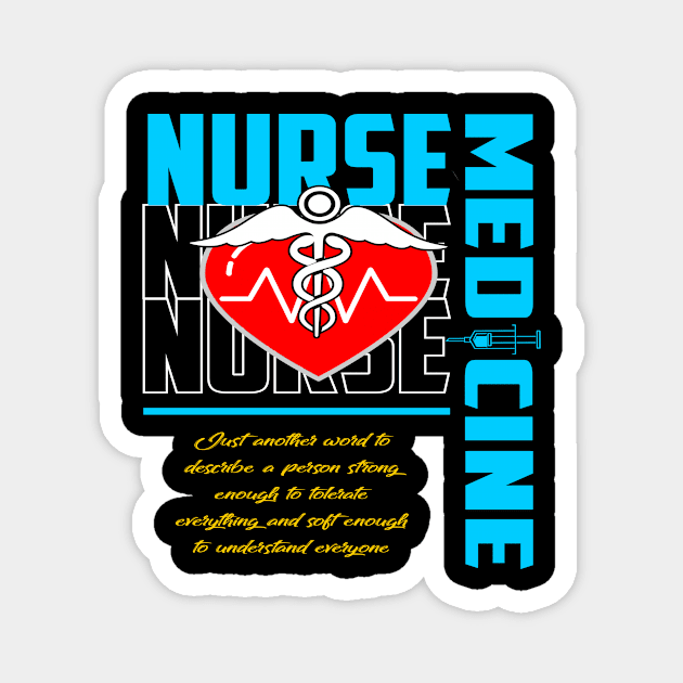 Internasional nurse day Magnet by Rombenk art