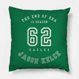 JASON KELCE THE END OF ERA Pillow