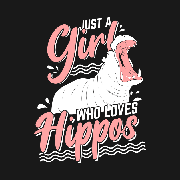 Just A Girl Who Loves Hippos by Dolde08