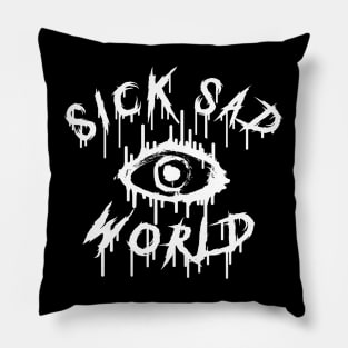 Daria - Sick Sad World Black Pillow