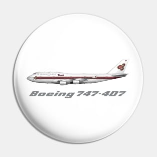 Thai Airways 747-4D7 Classic Livery Pin