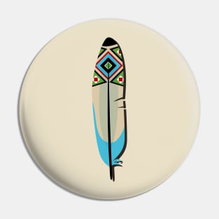 Ethnic Feather Pin