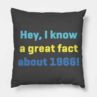 Do Go On - 1966 Pillow