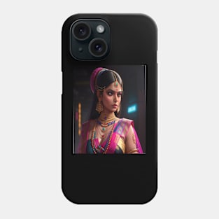 Woman portrait Phone Case