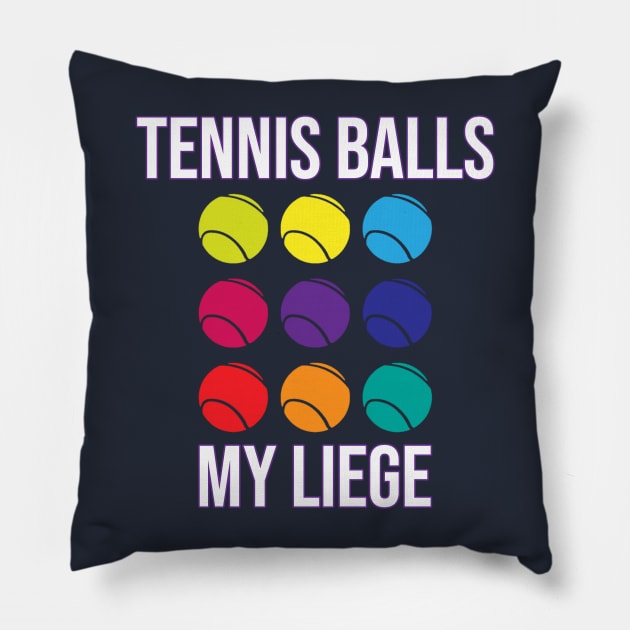 Tennis Balls, my liege - Henry V Shakespeare Pillow by INLE Designs