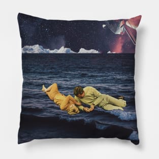 to be Reborn from a sea of Optimism Pillow