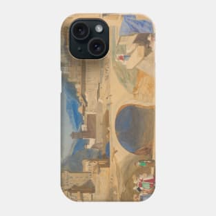 Bridge in a Continental Town by John Sell Cotman Phone Case