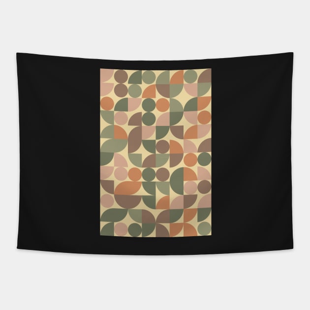 Random Shapes - Pattern #7 Tapestry by Trendy-Now