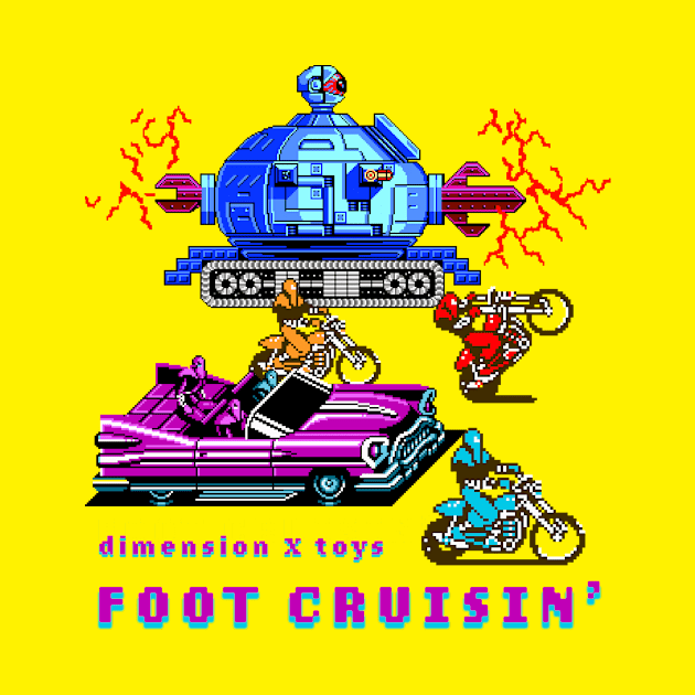 foot cruisin' by dimensionxtoys