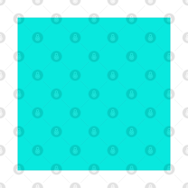 PLAIN SOLID COLOR BRIGHT TURQUOISE by colorsandpatterns