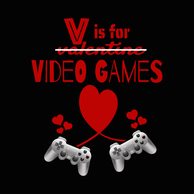 funny Gamer valentine gift by summerDesigns