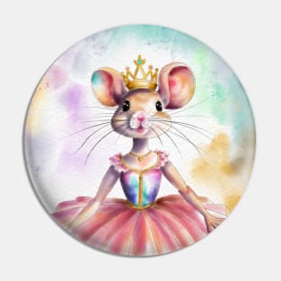 Mouse ballerina Pin