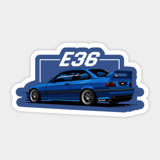 Bmw E36 Aufkleber Teepublic De
