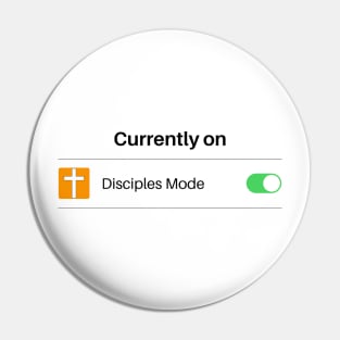 Currently on Disciples Mode Pin