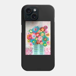 Spring Florals in vase Phone Case