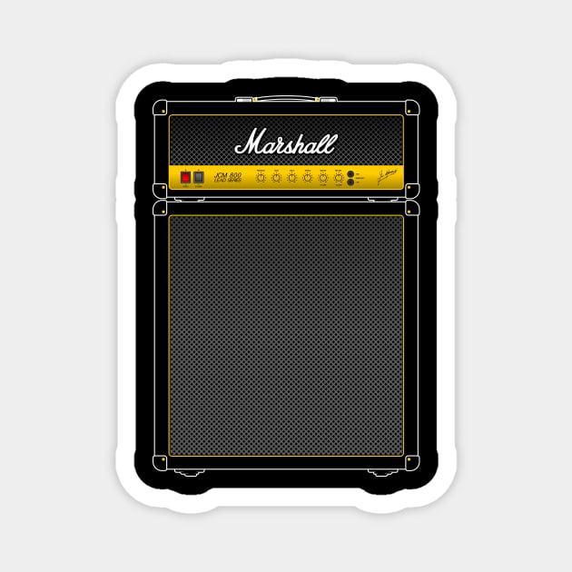 JCM 800 Guitar Amplifire Magnet by sarahwolffie