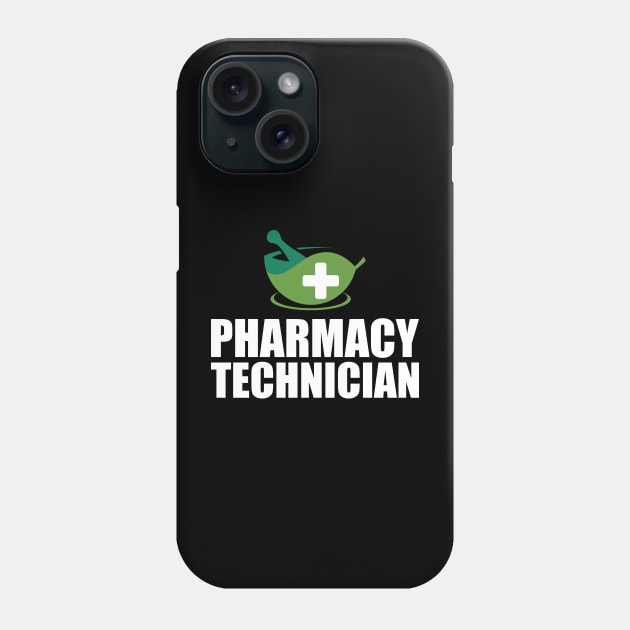 Pharmacy Technician Phone Case by KC Happy Shop