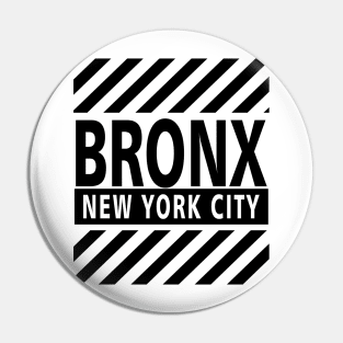 Bronx New York City Pin