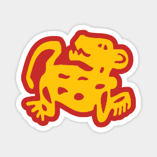 Red Jaguars Magnet