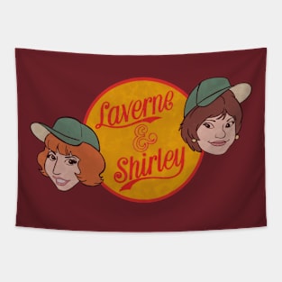 Retro Cartoon Ladies Tapestry