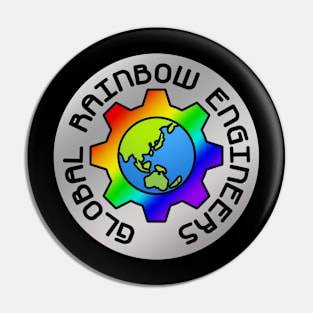 Global Rainbow Engineers Pin