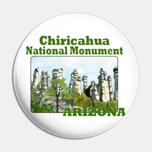 Chiricahua National Monument, Arizona Pin