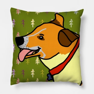 Cute Dog called Toby Pillow