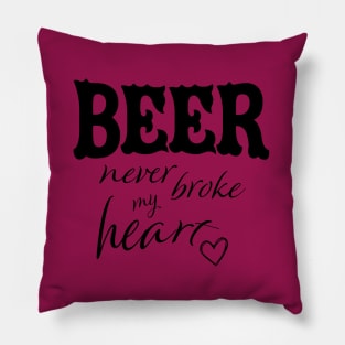 Beer Never Pillow