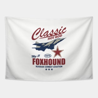 Mig-31 Foxhound Tapestry