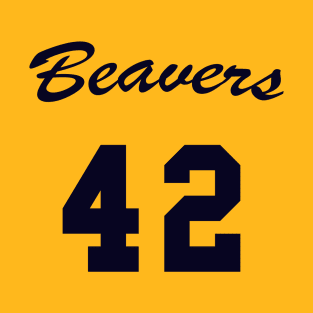 Beavers #42 T-Shirt