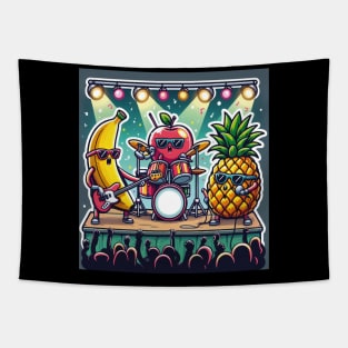 Funny Fruits Singing Tapestry