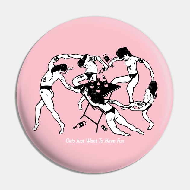 Girls Pin by Camelo