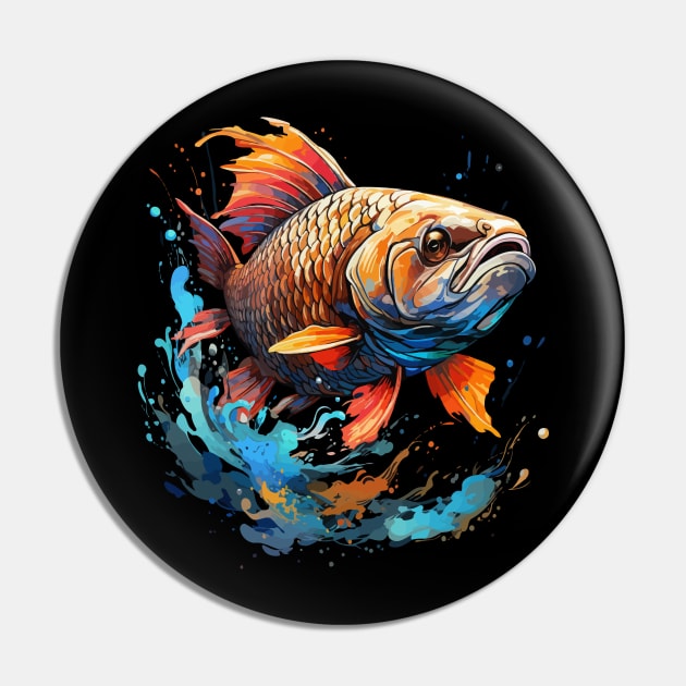 Arowana Rainbow Pin by JH Mart