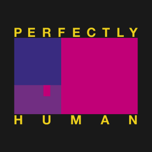 Perfectly Human - Bisexual Pride Flag T-Shirt