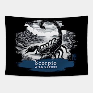 Scorpio - WILD NATURE - SCORPIO -7 Tapestry