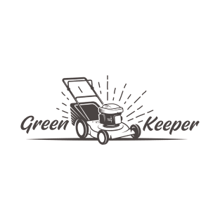 Greenkeeper Lawn Mower Gardener Garden Gift Idea T-Shirt