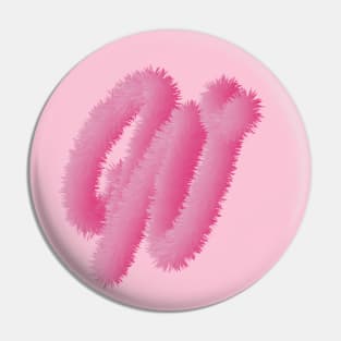 w Pink Animal Initials Pin