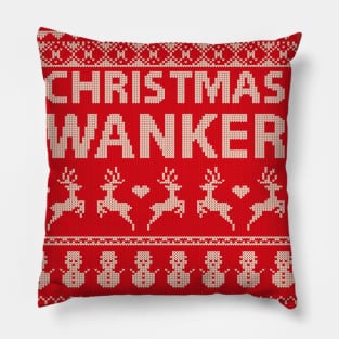 Christmas W@nker Pillow