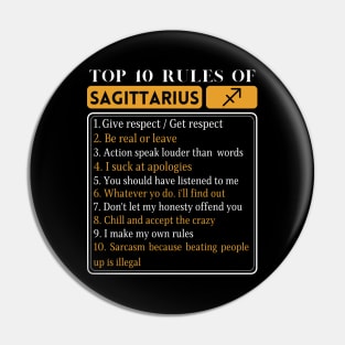 Top 10 Rules Of Sagittarius, Sagittarius Traits Rules Facts Pin