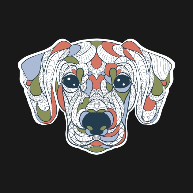 Dalmatian Portrait by MariaNinfa